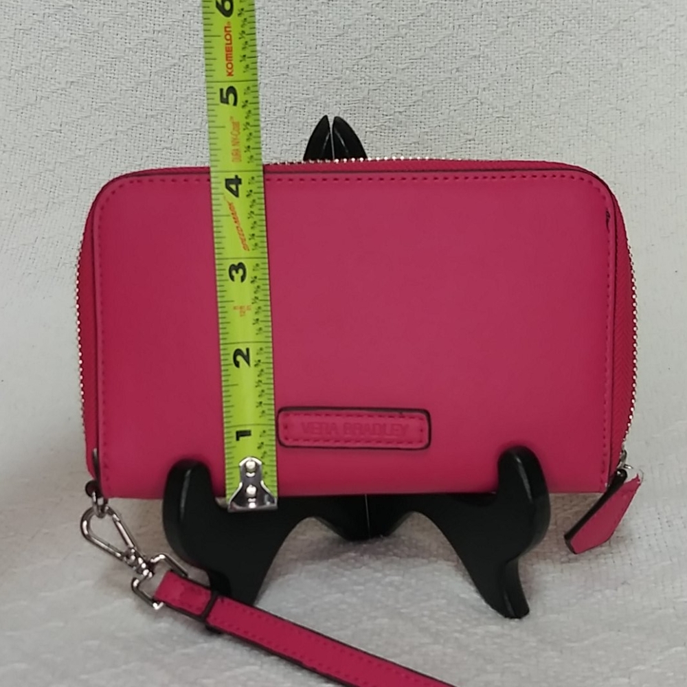 Vera Bradley Grab & Go Pink Wristlet - Picture 6 of 6